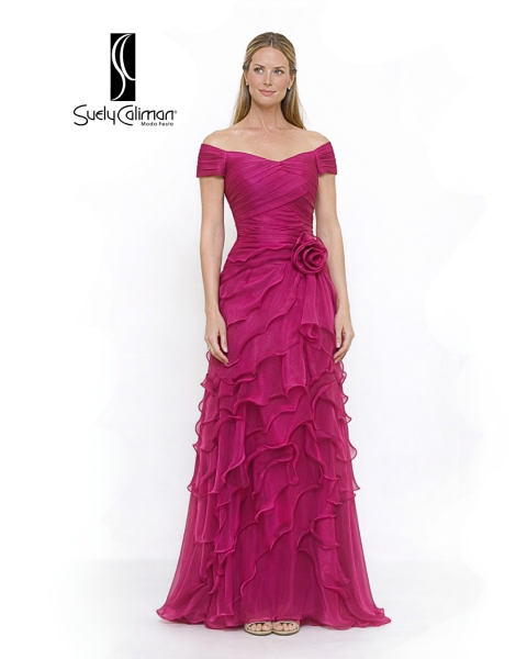 VESTIDO DECOTE PRINCESA